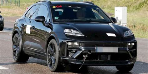 Porsche Macan EV spotted, giving closest look at the electric SUV