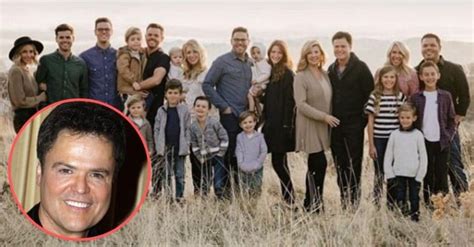 Donny Osmond Shares Rare Photo Of His Whole Family For 62nd Birthday