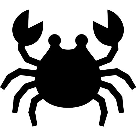 Crab 2 Vector SVG Icon - SVG Repo