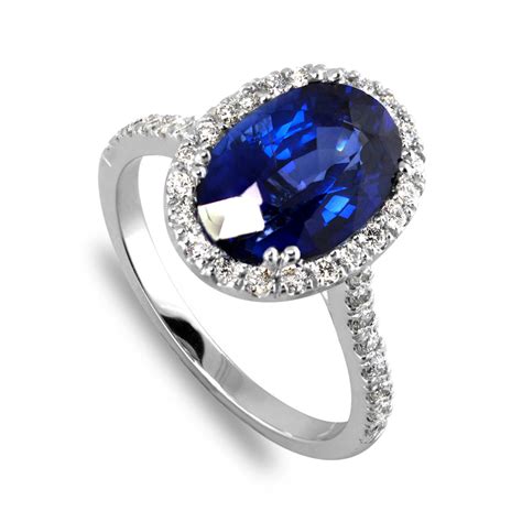 Blue sapphire engagement rings - garlabs