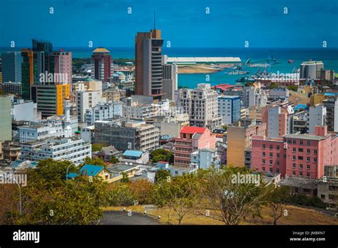 Port-Louis, capital city of Mauritius Stock Photo - Alamy