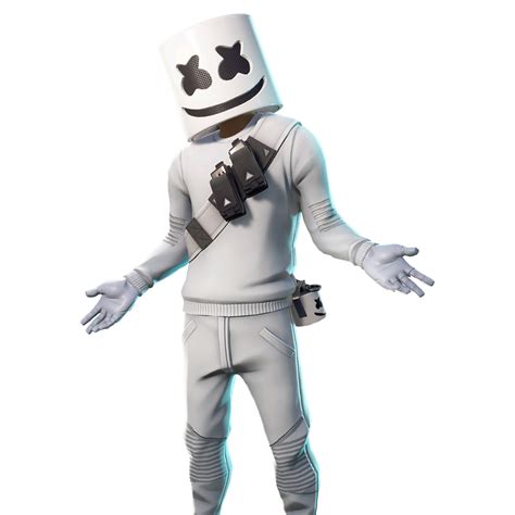 Epic Marshmello Outfit Fortnite Cosmetic Cost 1,500 V-Bucks Fortnite Marshmello Skin (With ...