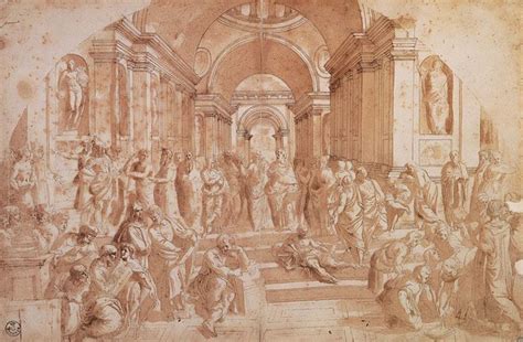 Uffizi - Department of Prints and Drawings | School of athens, Drawings, Raffaello