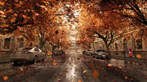 Autumn And City HD Wallpapers - Wallpaper Cave