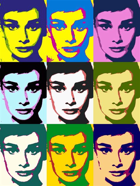 Audrey Hepburn Pop Art Artists, Pop Artist, Famous Artists, Music ...