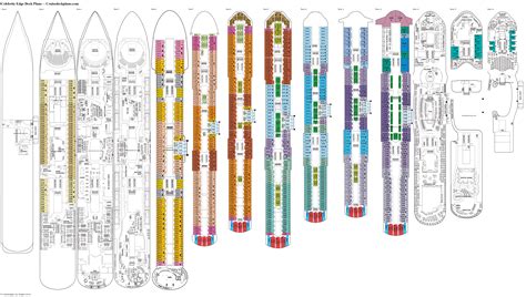 Celebrity Edge Deck 8 Deck Plan Tour