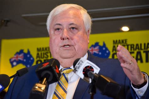 Clive Palmer says United Australia Party undecided on merits of immunisation | The Canberra ...