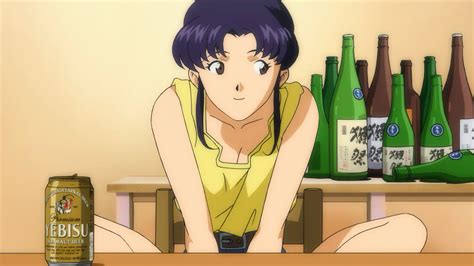 Neon Genesis Evangelion: A casual Misato Katsuragi cosplay with a pen ...