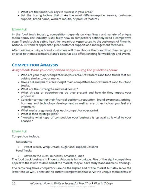 Food Truck Business Plan - 9+ Examples, Format, Pdf