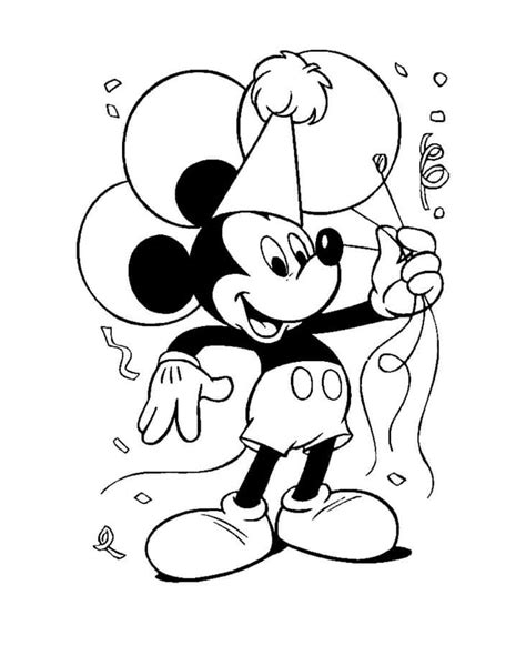 [100+] Mickey Mouse Colouring Pictures | Wallpapers.com