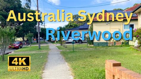 【4K Walk】Walking in Riverwood Sydney Australia on Sunny Day 2023 - YouTube