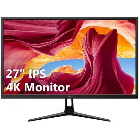 Z-EDGE U27P4K 27" 4K Monitor IPS Panel UHD 3840x2160 60Hz Eye-Care Tech Support VESA mount With ...