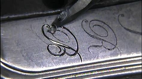 Real time hand engraving with the homemade hand engraving machine | Hand engraving, Metal ...