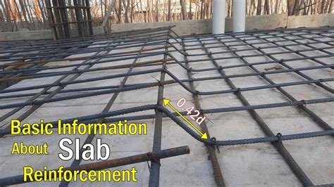 Basic Information About Slab Reinforcement on Site | - YouTube