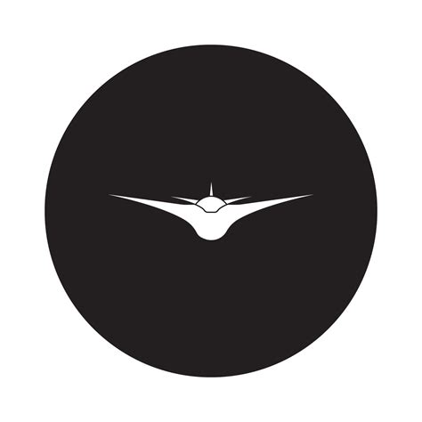 airplane logo vector 13783991 Vector Art at Vecteezy