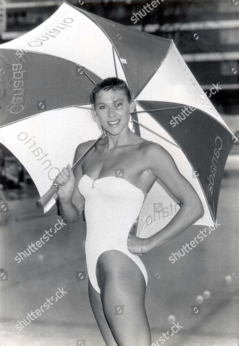 Sharron Davies Swimmer 1989 Swimmer Sharon Editorial Stock Photo ...