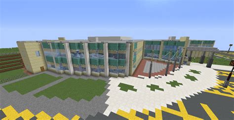 High School Minecraft Map City