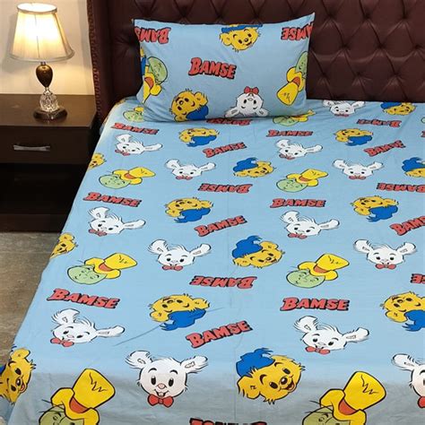 Cartoon Bedsheet - Myhomedecor.pk