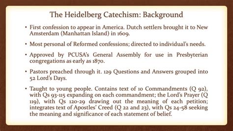 Heidelberg Catechism