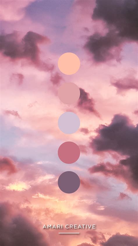 Sunset Color Palette by Amari Creative Brand Studio | Color palette pink, Brand color palette ...