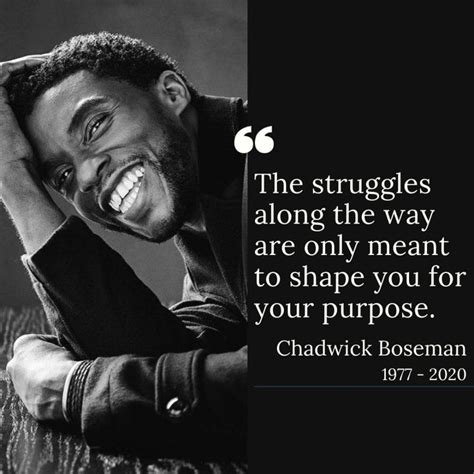 8 Best Chadwick Boseman motivational quotes | Black Panther | Marvel quotes, Quotes, Senior quotes