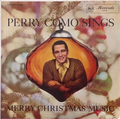 Perry Como - Perry Como Sings Merry Christmas Music (1956, Vinyl) | Discogs