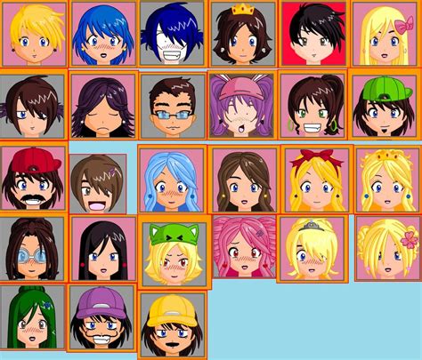 Anime Face Maker Collage by PaperIz on DeviantArt