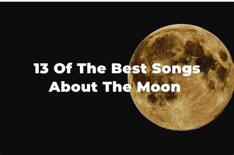 13 Of The Best Songs About The Moon: Lunar Playlist