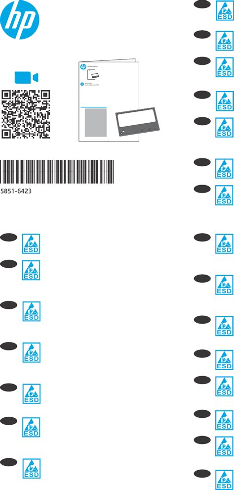 User manual HP Color LaserJet Enterprise M553 (English - 20 pages)