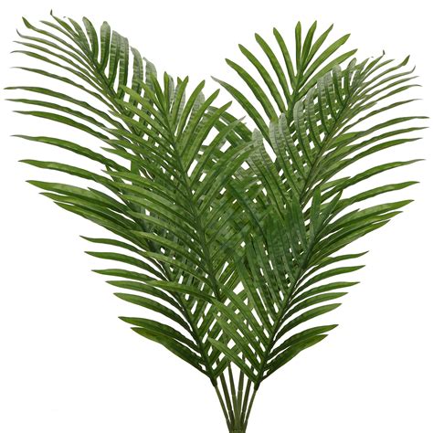 Buy Large Artificial Palm Leaves Palm Fronds Tropical Leaves Areca Palm ...