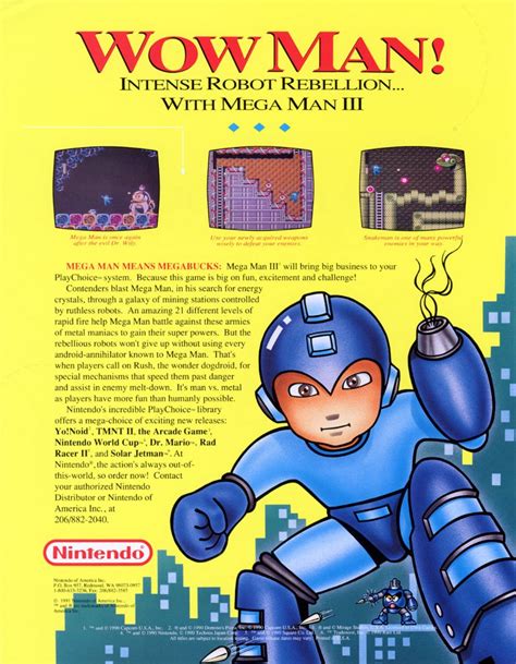 Mega Man 3 (1990)