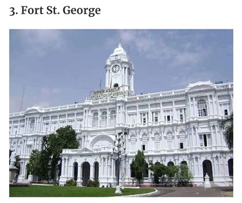 Fort St George Chennai