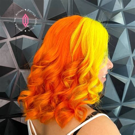 23+ Gorgeous Ideas For Neon Orange Hair That Turns Heads