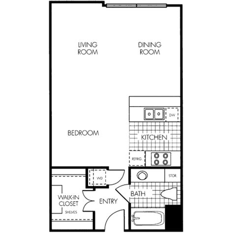 Atria Floor Plan S4 | San Diego Downtown Communities