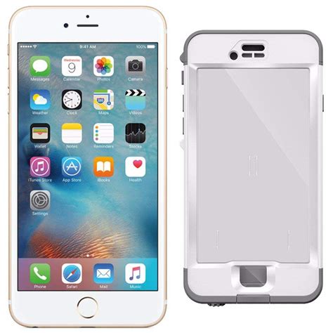 Apple iPhone 6S 16GB Gold (Unlocked) + Lifeproof N??d Series Waterproof Case for iPhone 6S ...