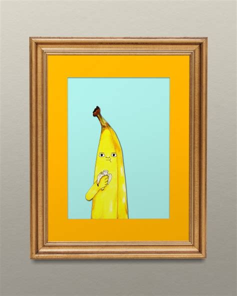 Funny Banana Art