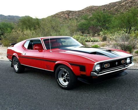 1972 FORD MUSTANG MACH 1 FASTBACK