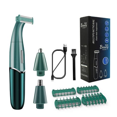 Bikini Trimmer for Women, 4-in-1 Razors for Women, Rechargeable Clipper ...