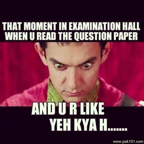 Funny Picture Examination Hall Shocking Moment | Pak101.com