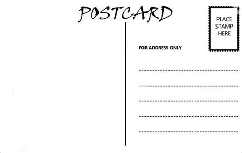 34+ Blank Postcard Templates - PSD, Vector EPS, AI | Free & Premium ...