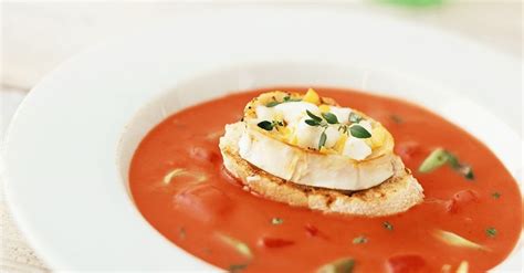 Tomato Soup with Cheese Toast recipe | Eat Smarter USA