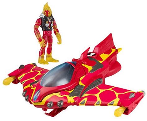 Ben 10 Heatblast Rocket Flyer 5 Action Figure Vehicle Playmates - ToyWiz