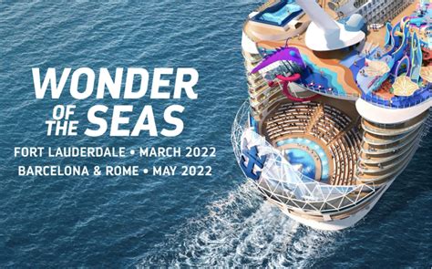 Wonder of the Seas to set sail in March 2022! » Wishes and Waves Travel