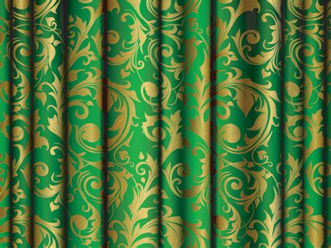 Gold fabric pattern (23072) Free EPS Download / 4 Vector