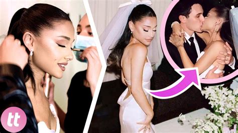 Inside Ariana Grande's Intimate Wedding - YouTube