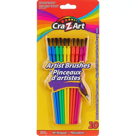 Cra-Z-Art Artist Paint Brushes 10ct | Party Favors | Party City