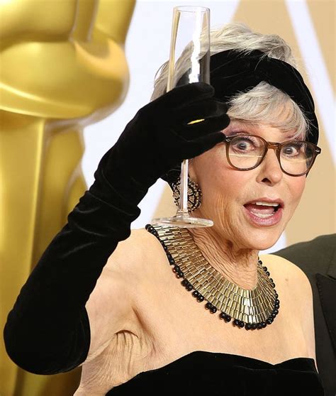 Rita Moreno Rewears Her 56-Year-Old Gown for 2018 Oscars