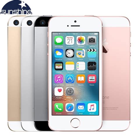 Original Unlocked Apple iPhone SE 4G LTE Mobile Phone iOS Touch ID Chip