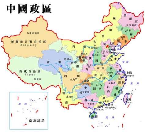 中國省份地圖 | China map, Historical maps, Map