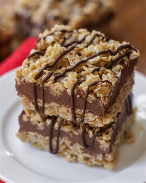 No Bake Chocolate Oat Bars | Lil' Luna